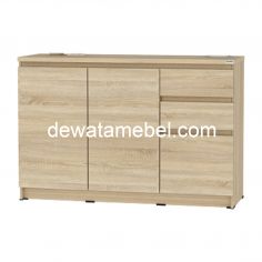 Multipurpose Cabinet Size 120 - Activ Acura SB 120 / Sonoma Oak